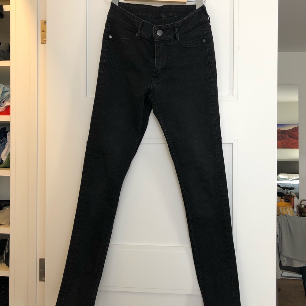 Black denim